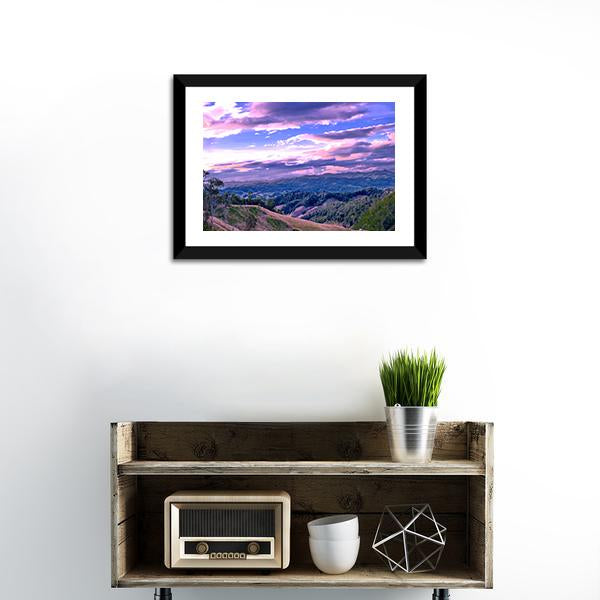 High Mountains In Thailand Canvas Wall Art-1 Piece-Framed Print-20" x 16"-Tiaracle