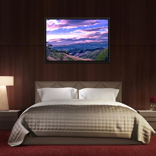 High Mountains In Thailand Canvas Wall Art-3 Horizontal-Gallery Wrap-25" x 16"-Tiaracle