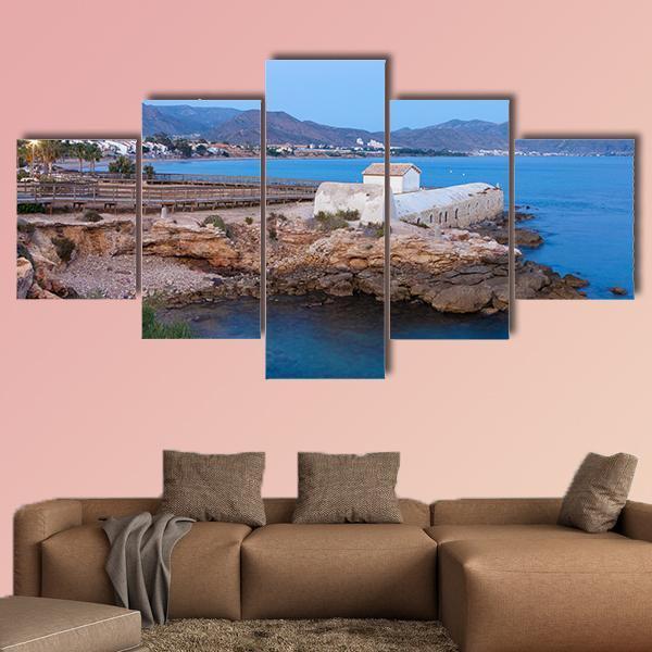 Historic Marrana Baths Spain Canvas Wall Art-5 Star-Gallery Wrap-62" x 32"-Tiaracle