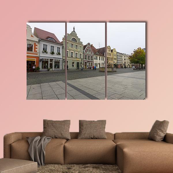 Historic Part Of Town Alt Market Canvas Wall Art-3 Horizontal-Gallery Wrap-25" x 16"-Tiaracle
