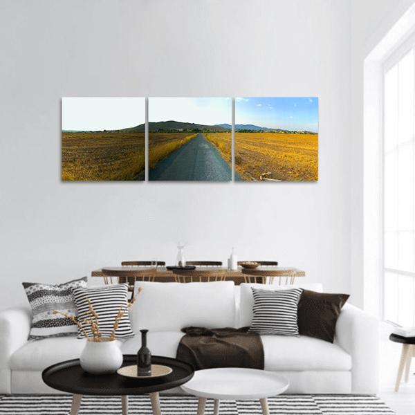 Hondon Of The Friars London Panoramic Canvas Wall Art-3 Piece-25" x 08"-Tiaracle
