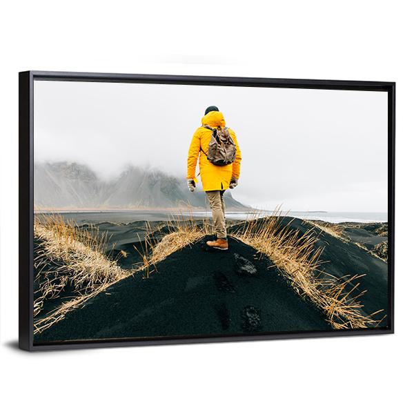 Icelandic Natural Wonders Canvas Wall Art-3 Horizontal-Gallery Wrap-25" x 16"-Tiaracle