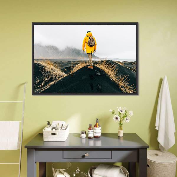 Icelandic Natural Wonders Canvas Wall Art-3 Horizontal-Gallery Wrap-25" x 16"-Tiaracle
