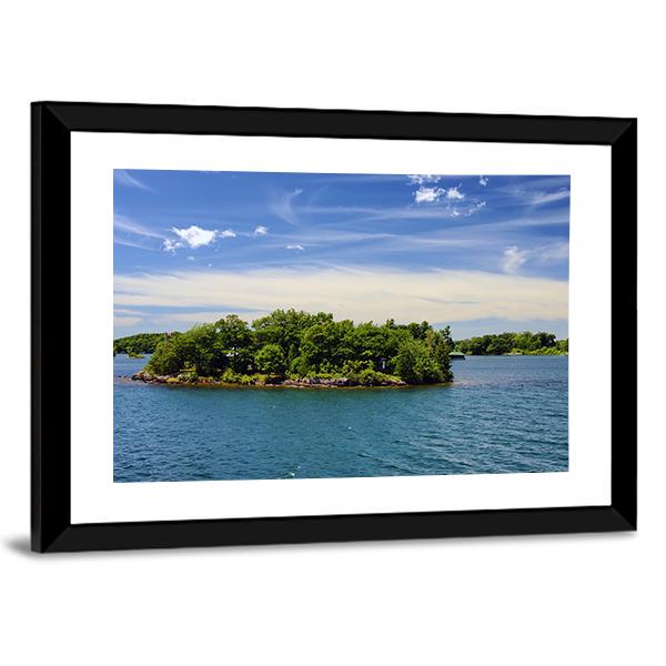 Islands In National Park Ontario Canada Canvas Wall Art-3 Horizontal-Gallery Wrap-25" x 16"-Tiaracle
