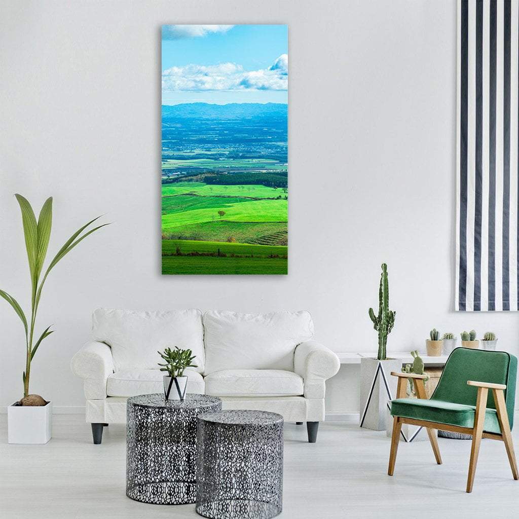 Japan Natural Landscape Vertical Canvas Wall Art-1 Vertical-Gallery Wrap-12" x 24"-Tiaracle