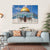 Jerusalem Day View Canvas Wall Art-1 Piece-Gallery Wrap-36" x 24"-Tiaracle