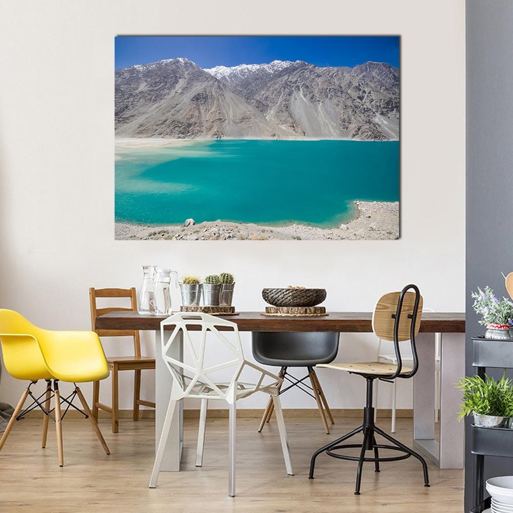 Kachura Lake In Skardu Canvas Wall Art-1 Piece-Gallery Wrap-36" x 24"-Tiaracle