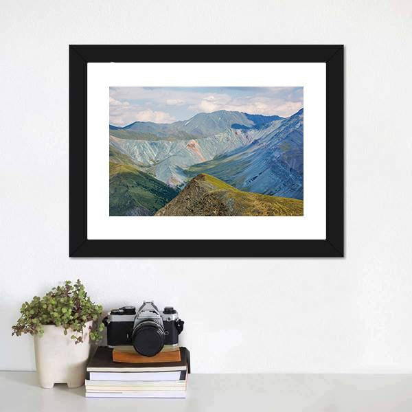 Karatyurek Pass Russia Canvas Wall Art-1 Piece-Framed Print-20" x 16"-Tiaracle