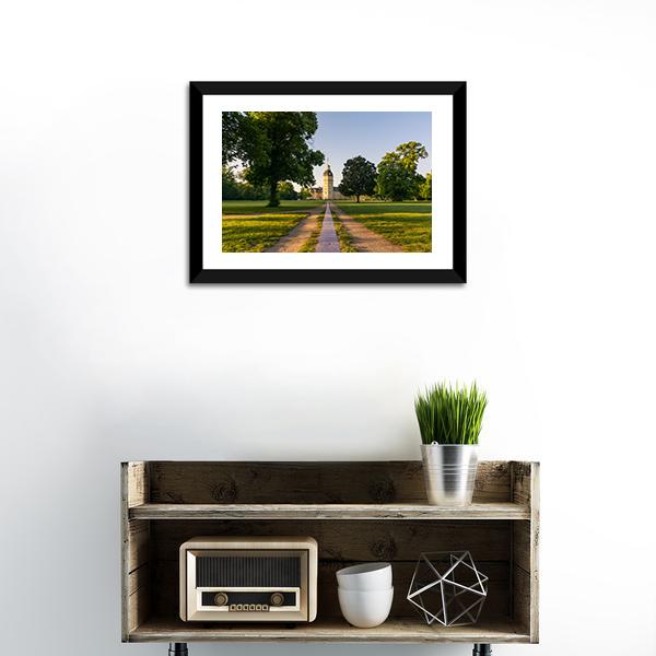 Karlsruhe Palace Germany Canvas Wall Art-3 Horizontal-Gallery Wrap-25" x 16"-Tiaracle
