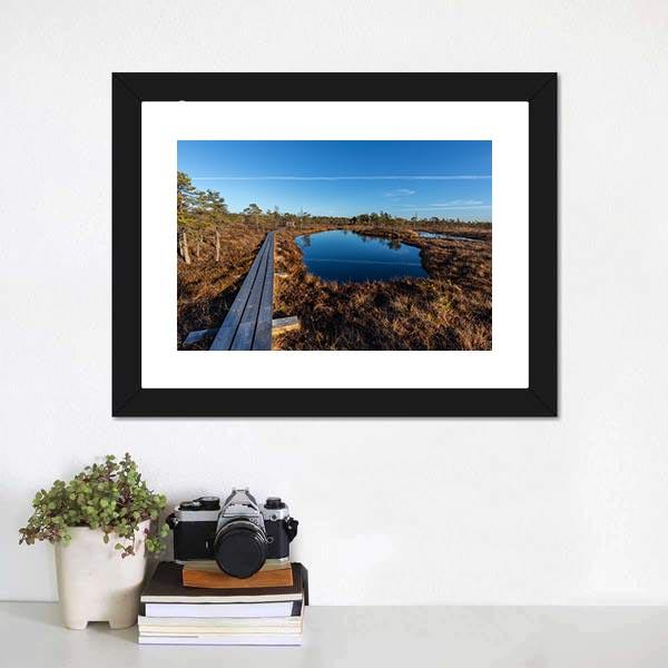 Kemeri National Park Canvas Wall Art-1 Piece-Framed Print-20" x 16"-Tiaracle