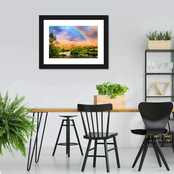 Kentucky Countryside Canvas Wall Art-5 Horizontal-Gallery Wrap-22" x 12"-Tiaracle