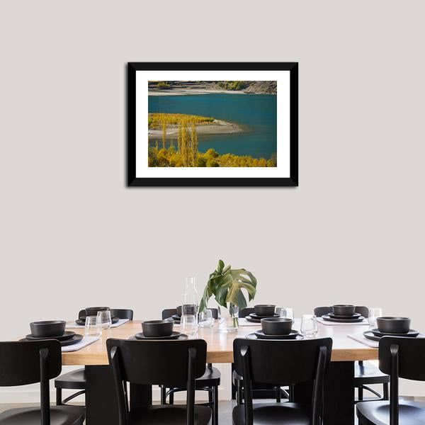Khalti Lake Pakistan Canvas Wall Art-5 Horizontal-Gallery Wrap-22" x 12"-Tiaracle