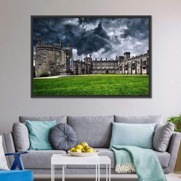 Kilkenny Castle Ireland Canvas Wall Art-5 Horizontal-Gallery Wrap-22" x 12"-Tiaracle