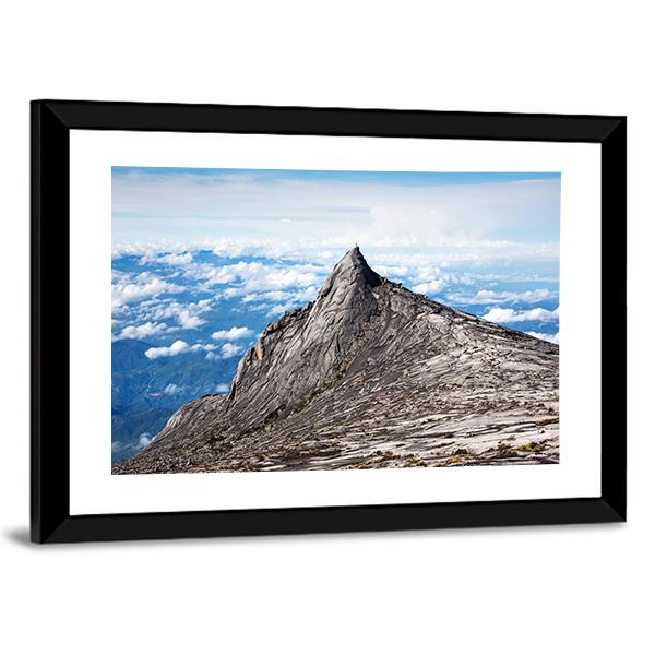 Kinabalu Mount In Sabah Canvas Wall Art-3 Horizontal-Gallery Wrap-25" x 16"-Tiaracle