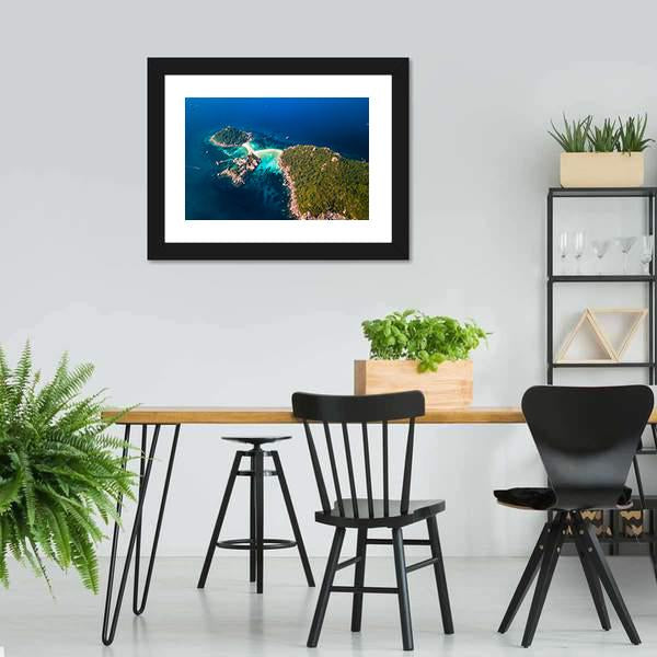 Koh Tao Island Thailand Canvas Wall Art-5 Horizontal-Gallery Wrap-22" x 12"-Tiaracle