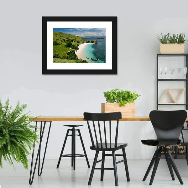 Komodo National Park Indonesia Canvas Wall Art-3 Horizontal-Gallery Wrap-25" x 16"-Tiaracle