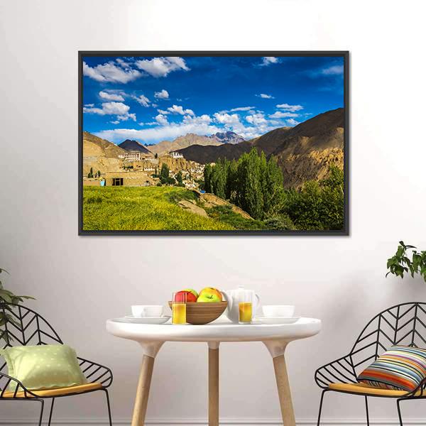 Ladakh Road Trip Canvas Wall Art-3 Horizontal-Gallery Wrap-25" x 16"-Tiaracle