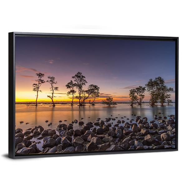 Laguna Beach Canvas Wall Art-5 Horizontal-Gallery Wrap-22" x 12"-Tiaracle