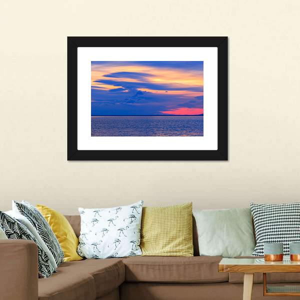 Lake Baikal Canvas Wall Art-1 Piece-Framed Print-20" x 16"-Tiaracle