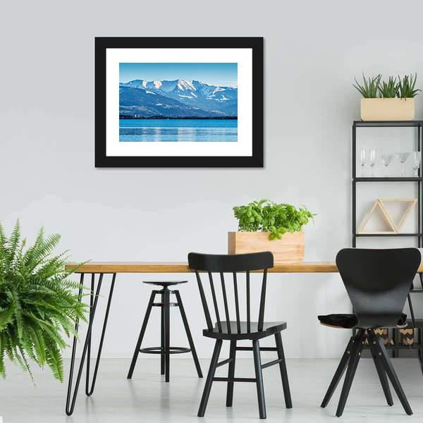 Lake Constance Bodensee Canvas Wall Art-3 Horizontal-Gallery Wrap-25" x 16"-Tiaracle