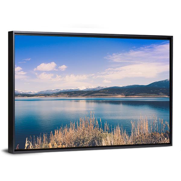 Lake Granby Canvas Wall Art-3 Horizontal-Gallery Wrap-25" x 16"-Tiaracle