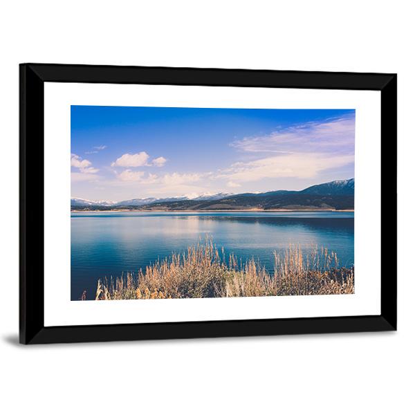 Lake Granby Canvas Wall Art-3 Horizontal-Gallery Wrap-25" x 16"-Tiaracle