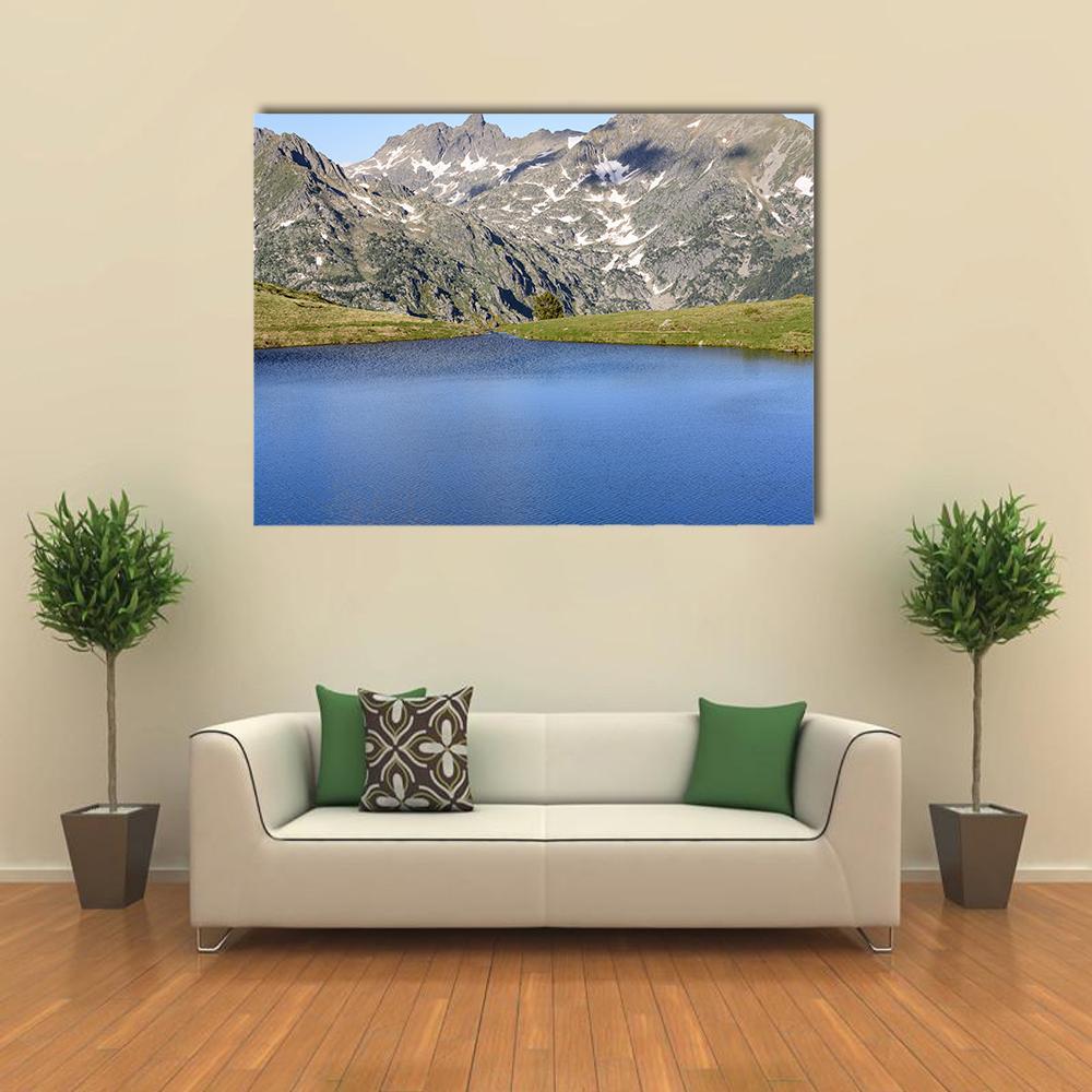 Lake Of Querol Canvas Wall Art-1 Piece-Gallery Wrap-36" x 24"-Tiaracle