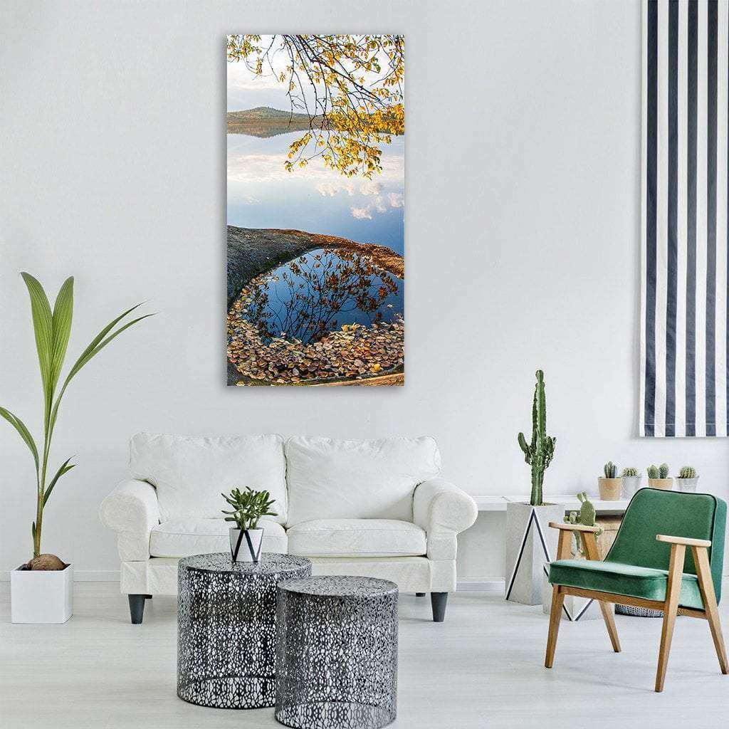 Lake Ural Russia Vertical Canvas Wall Art-1 Vertical-Gallery Wrap-12" x 24"-Tiaracle
