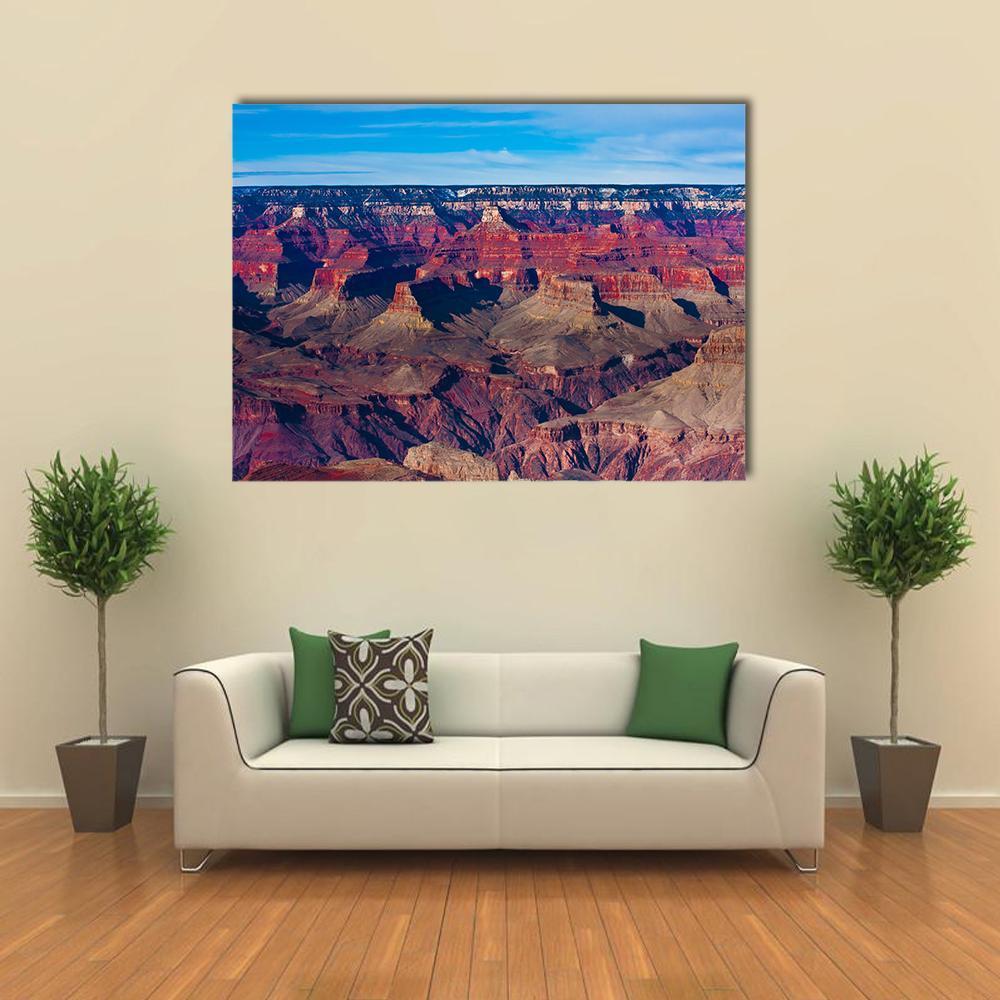 Famous Grand Canyon Canvas Wall Art-1 Piece-Gallery Wrap-36" x 24"-Tiaracle