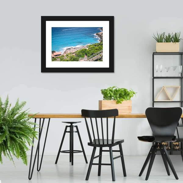 Langkawi Coastline Canvas Wall Art-3 Horizontal-Gallery Wrap-25" x 16"-Tiaracle