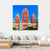 Laxmi Narayan Temple Canvas Wall Art-4 Square-Gallery Wrap-17" x 17"-Tiaracle