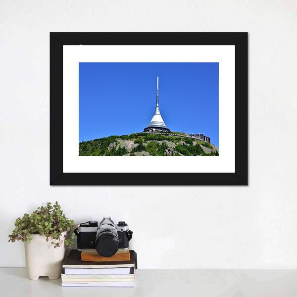 Liberec In The North Of The Czech Republic Canvas Wall Art-1 Piece-Framed Print-20" x 16"-Tiaracle