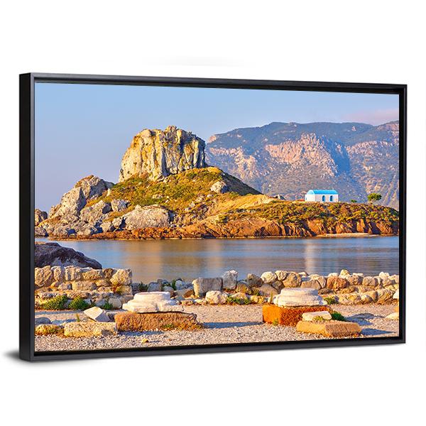 Little Island Kastri Canvas Wall Art-5 Horizontal-Gallery Wrap-22" x 12"-Tiaracle