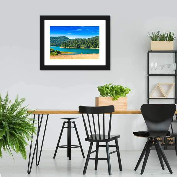 Lokvarsko Lake Croatia Canvas Wall Art-3 Horizontal-Gallery Wrap-25" x 16"-Tiaracle