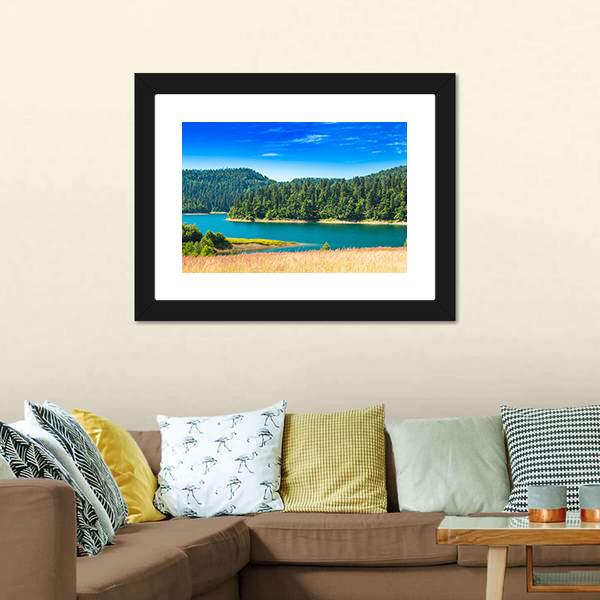 Lokvarsko Lake Croatia Canvas Wall Art-3 Horizontal-Gallery Wrap-25" x 16"-Tiaracle