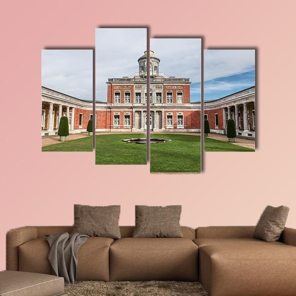 Marble Palace In Germany Canvas Wall Art-4 Pop-Gallery Wrap-50" x 32"-Tiaracle