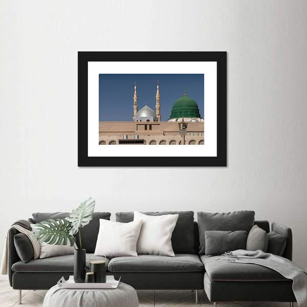 Masjid Al-Haram Panoramic Canvas Wall Art-1 Piece-36" x 12"-Tiaracle