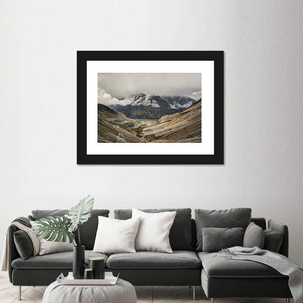 Mastuj River & Valley Canvas Wall Art-5 Horizontal-Gallery Wrap-22" x 12"-Tiaracle