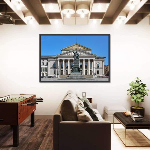 Max I Joseph Monument Canvas Wall Art-3 Horizontal-Gallery Wrap-25" x 16"-Tiaracle