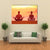 Meditation Yoga Couple Canvas Wall Art-5 Horizontal-Gallery Wrap-22" x 12"-Tiaracle