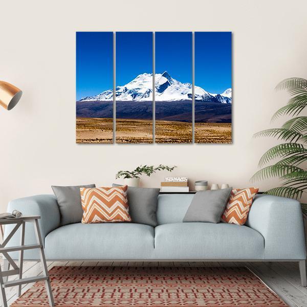 Mt Shishapangma China Canvas Wall Art-4 Horizontal-Gallery Wrap-34" x 24"-Tiaracle
