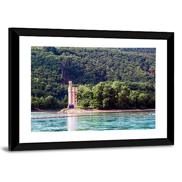 Mouse Tower Germany Vertical Canvas Wall Art-3 Vertical-Gallery Wrap-12" x 25"-Tiaracle