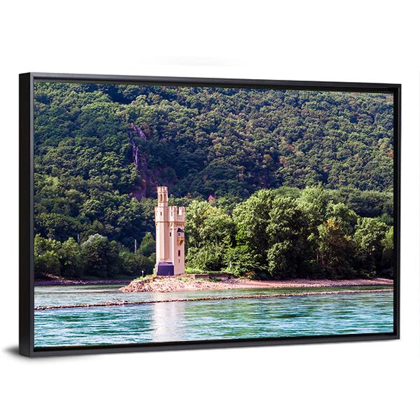 Mouse Tower Germany Vertical Canvas Wall Art-3 Vertical-Gallery Wrap-12" x 25"-Tiaracle