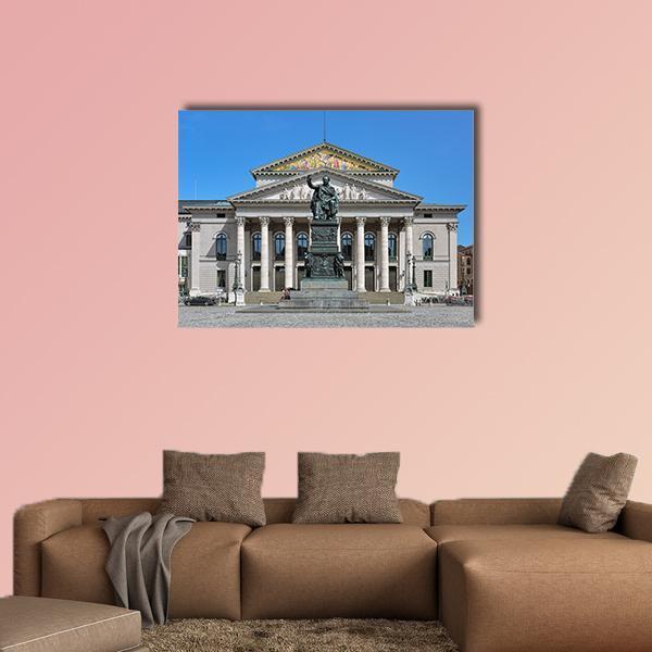 Max I Joseph Monument Canvas Wall Art-1 Piece-Gallery Wrap-48" x 32"-Tiaracle