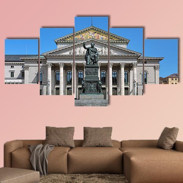 Max I Joseph Monument Canvas Wall Art-5 Star-Gallery Wrap-62" x 32"-Tiaracle