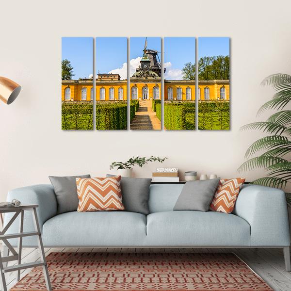 Nature & Architecture Of Potsdam Canvas Wall Art-5 Horizontal-Gallery Wrap-22" x 12"-Tiaracle