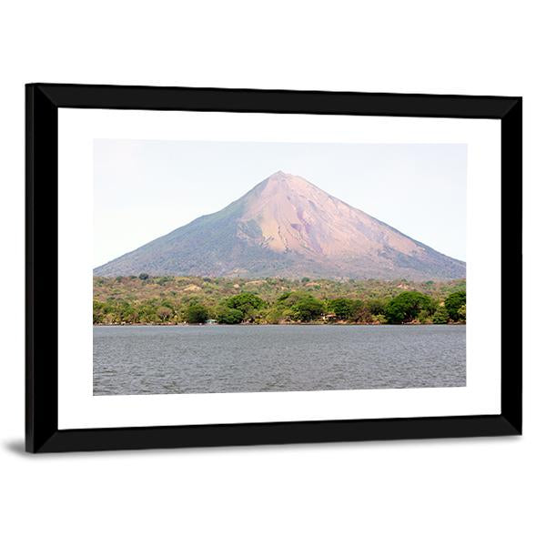 Nicaragua Lake Canvas Wall Art-3 Horizontal-Gallery Wrap-25" x 16"-Tiaracle