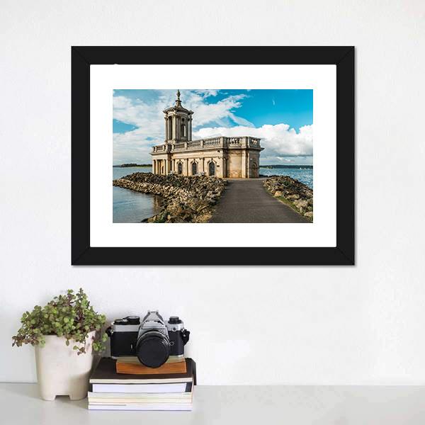 Normanton Church Canvas Wall Art-3 Horizontal-Gallery Wrap-25" x 16"-Tiaracle