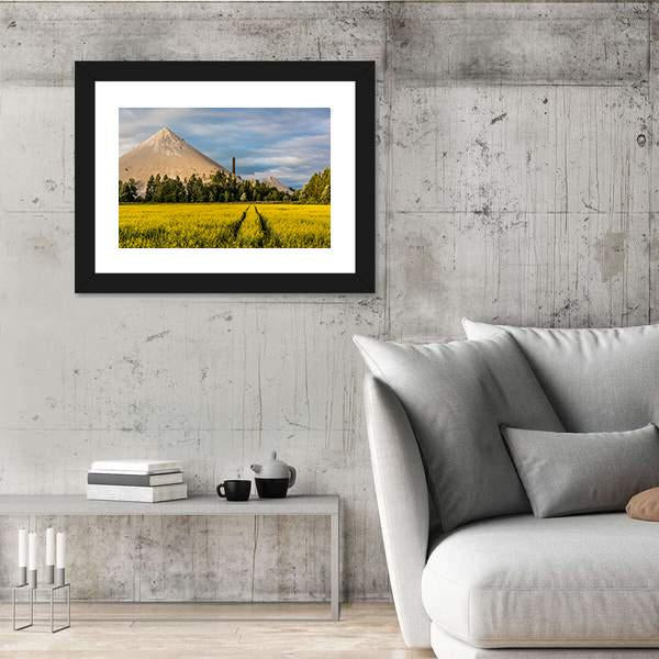 Oil Shale Ash Heap Canvas Wall Art-3 Horizontal-Gallery Wrap-25" x 16"-Tiaracle