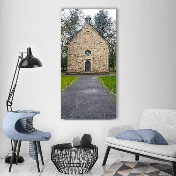 Old Cemetery In Bonn Vertical Canvas Wall Art-1 Vertical-Gallery Wrap-12" x 24"-Tiaracle